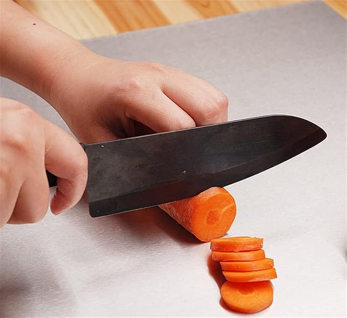 tonchean 304 Stainless Steel Chopping Board with Lip, 35.4”x 19.7” Large Steel Cutting Board with Rolling Pin, Metal Noodle Board Pastry Board Kneading Dough Board for Kitchen Restaurant