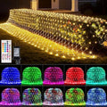 LitHome 204 LED Christmas Net Lights Outdoor Connectable, 9.8FT x 6.6FT