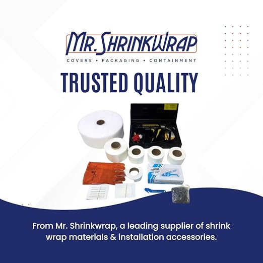 Shrink Wrap Boat Kit - Heat Gun, Tools & Accessories