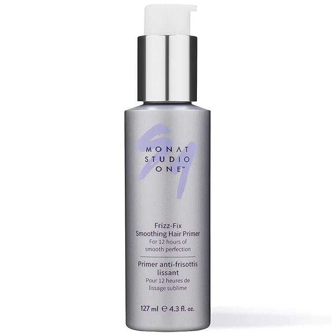 MONAT Studio One™ Frizz-Fix Leave-In Smoothing Hair Primer – Extended Style Duration – Easy Application – Daily Use – Color-Safe – Lightweight Formula