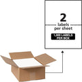 Avery Waterproof Labels, Ultrahold Adhesive, 5.5" x 8.5", Case of 1,000 Labels for Laser Printers (95526)