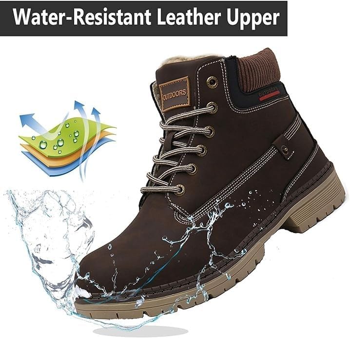Eagsouni Mens Womens Winter Snow Boots