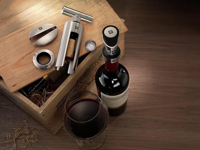 ZWILLING Sommelier 4-pc Wine Tool Set, 18/10 Stainless Steel