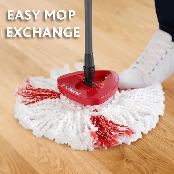 Vileda Easy Wring and Clean Turbo Microfibre Mop and Bucket Set