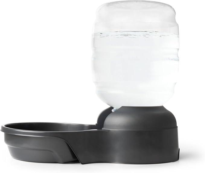 Petmate Replendish Automatic Dog Water Dispenser Gravity Pet Waterer with Microban Protection Base, 100% BPA Free - 4 Gallon, Wide Mouth Bowl, with 2 Extra Filters