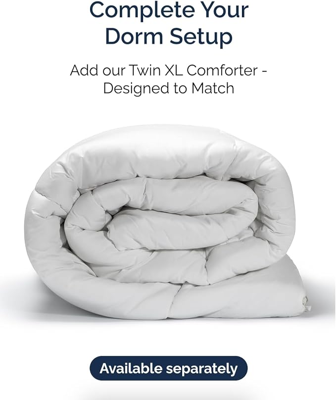 Duvet Cover Twin/Twin XL Size Set - Extra Soft Twin/Twin XL Duvet Cover 68" x 90" with 1 Pillow Sham for Women, Men, Kids & Teens - Easy-Care & Fade Free with Zipper Closures & Ties (Light Lavender)