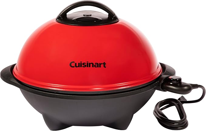 Cuisinart Electric Grill, Indoor/Outdoor, Compact, Portable, Nonstick