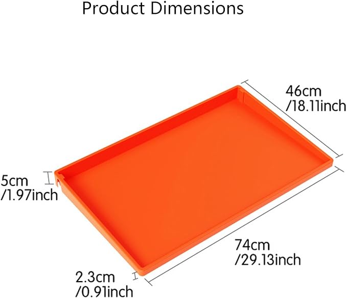 Silicone Grill Mat for Cuisinart Portable Charcoal Grill 18" 2017–2026 | Heavy Duty BBQ Griddle Cover Full-Edge Coverage Tools Mat Countertop-Side Shelf Spatula