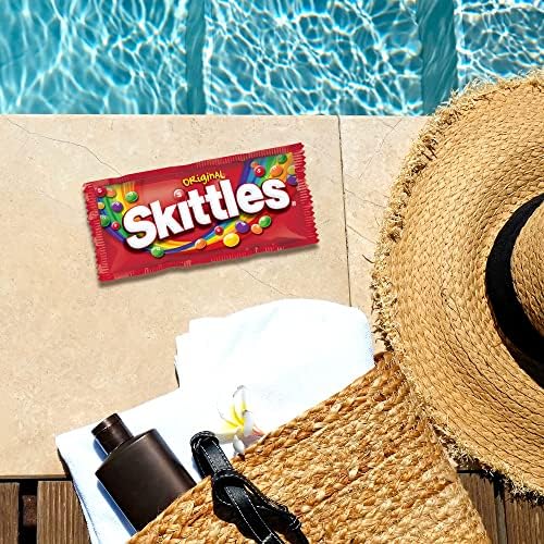 SKITTLES Original Chewy Candy, Full Size Bulk Candy, 2.17oz, Pack of 36