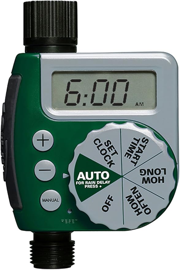 Orbit Single Outlet Programmable Hose Faucet Timer. E-Commerce Packaging