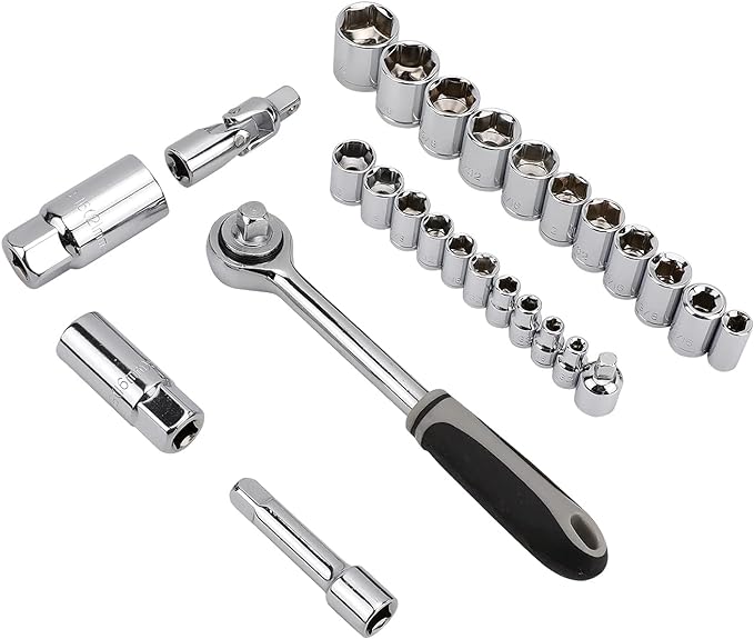 AmazonBasics 131-Piece General Household Hand Tool Set (Pack of 3)