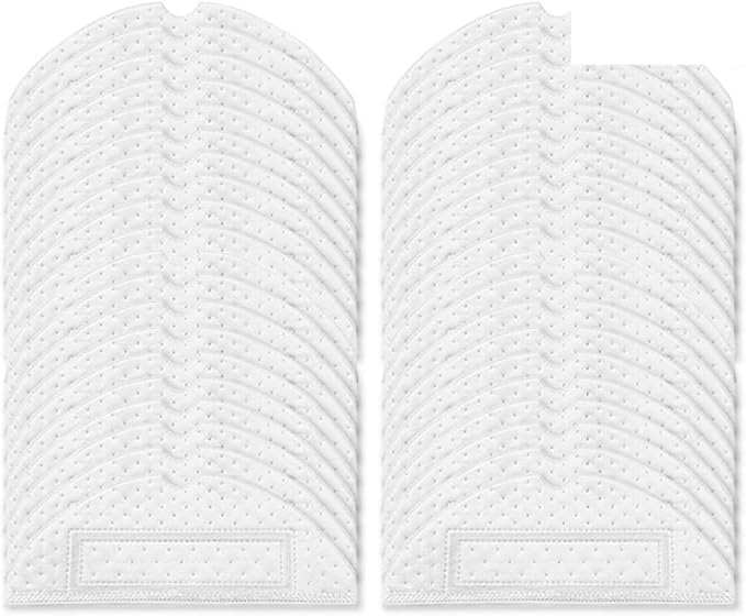 Disposable Mop Cloths Rag ，Compatible For Xiaomi，Compatible For Roborock，S7 S70 S75 S7Max S7MaxV T7S G10 T8 Plus Robot Vacuum Cleaner Accessories Parts Kit(SET3)