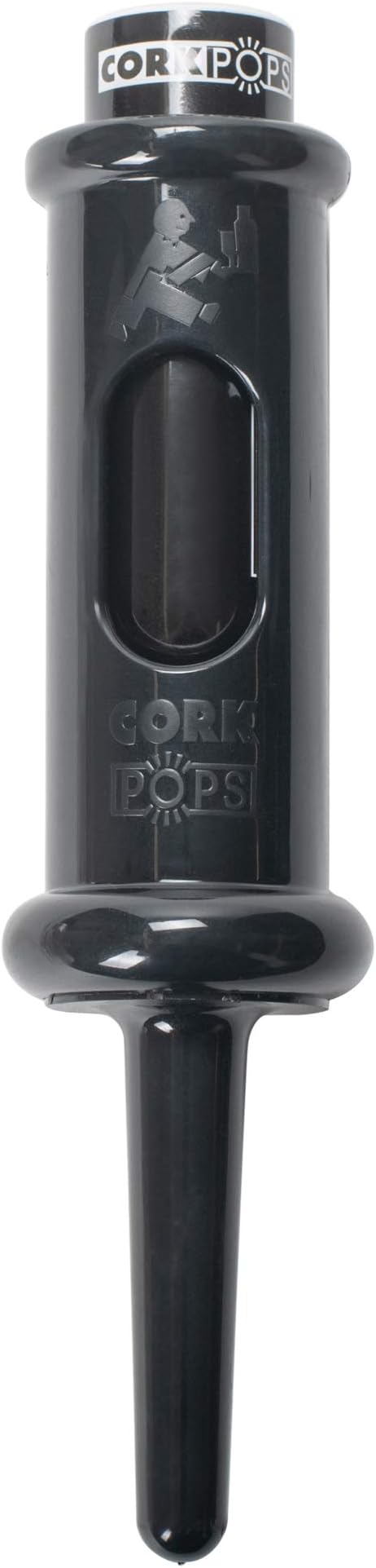 Cork Pops Black 6.5 Inch Original Wine Bottle Opener