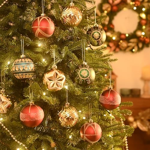 Valery Madelyn 16ct Christmas Tree Decorations Ball Ornaments 3.15 Inches