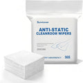 Anti-Static Microfiber Wipes 9"x9"(50 Pcs,Class 100, 200GSM) Lint Free Cloths Reusable Special ESD protection design is suitable for protecting sensitive electronic components and tools