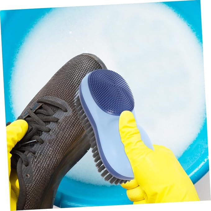 Healeved 8pcs Laundry Brush Soft Bristles Multifunctional Brush for Clothes Shoes Bathing Home Cleaning