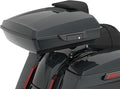 Advanblack 2025 RG Tour Trunk Pack Iron Horse Metallic Razor Tour Trunk Pack Backrest Pad for '97-'25 Harley Touring Road King Street Glide Electra Glide CVO models
