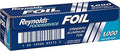 Reynolds Wrap Foodservice Aluminum Foil Roll with Built-In Cutter, Ideal for Restaurants, Catering, Cafeterias, and More, Easily Wraps Food and Lines Pans for Easy Cleanup, 1000 Square Feet