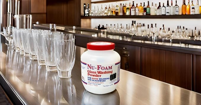 Nu-Foam Glass Washing Powder (100 Packets)