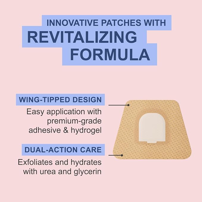 Kerasal Nighttime Nail Renewal Patches - 14 Patch Twin Pack - Overnight Restoring Nail Repair