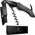 LUSCIOUZ Zero Resistance THE HELIX Corkscrew Silent Wine Bottle Opener Waiters Corkscrew Wine Key