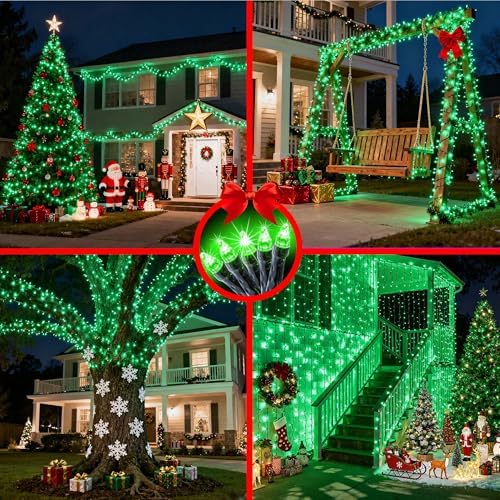 750 LED 240FT Christmas String Lights Outdoor, 12 Pro Modes with Timer