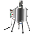 Heating Mixing Filling Machine,30L Paste Liquid Filling Machine Stainless Steel Stirring Tank Cream Liquid Filler Machine Paste Filler Lipstick Candle Heat Filler for Lipstick Shoe Polish Wax (15L)