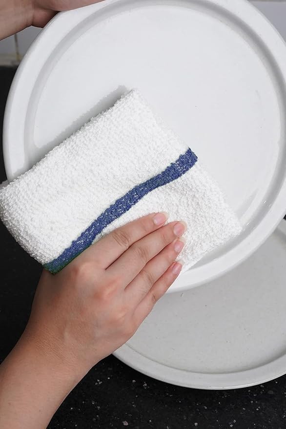 Avalon Towels Bar Towels (240 Pieces) Size 16"x19" – Absorbent and Durable, Multipurpose Cleaning Rags, Cotton Cleaning Cloths, Terry Cloth Rags, Reusable Shop Rags
