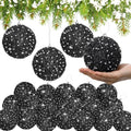 Lyrow 24 Pcs 4" Christmas Ball, Black