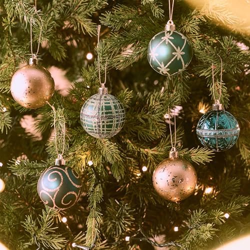 Valery Madelyn 35ct Christmas Tree Decorations Ball Ornaments 2 Inches