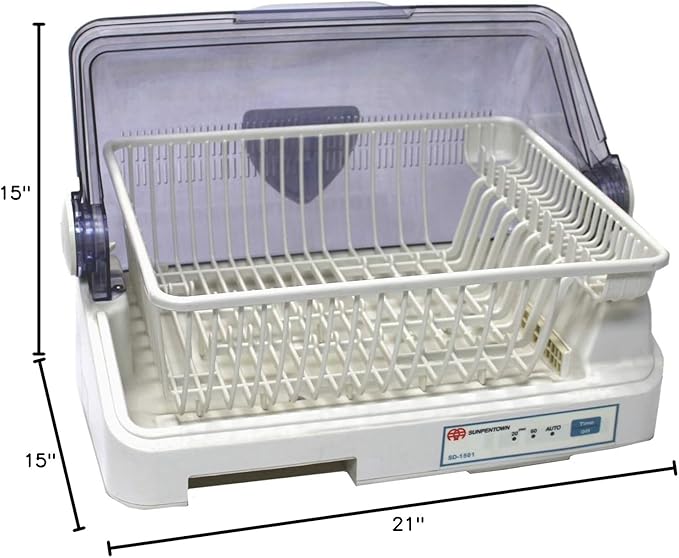 SPT SD-1501B: Electric Warm Air Dish Dryer (4-person capacity)