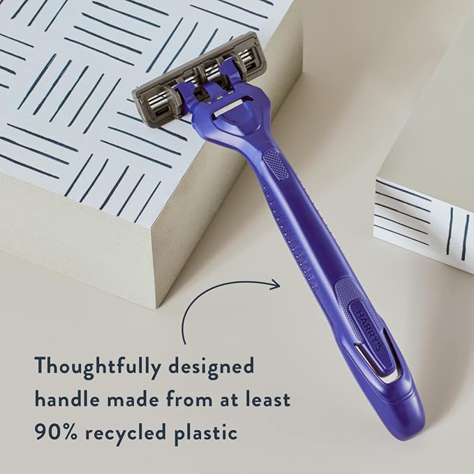 Harry's Disposable Razors for Men - 10 Count - 3-Blade Men's Razors for Travel and On-the-Go Convenience