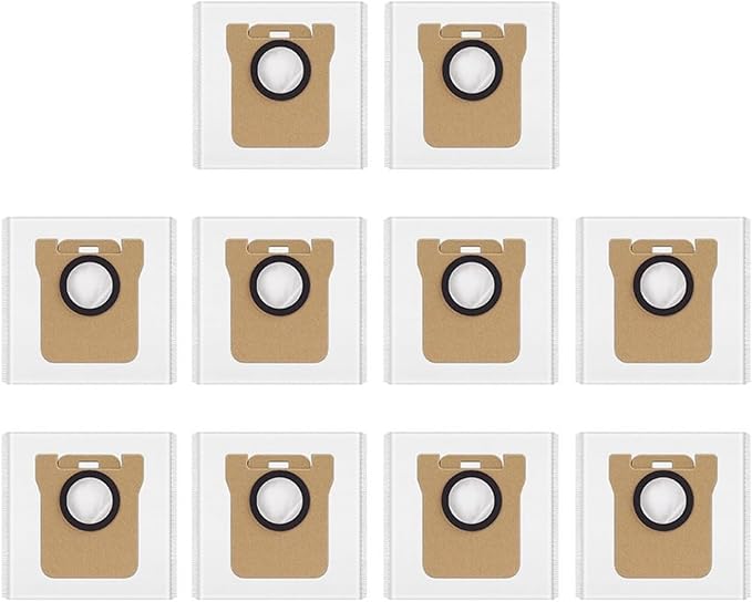 Mop Cloths Dust Bag Replacement，Compatible For Xiaomi，5 Pro/OV21CN/X10 Plus/X20 Plus/M30S/M30 Pro Mop Rags Bags Robot Vacuum Cleaner Parts(SET9)