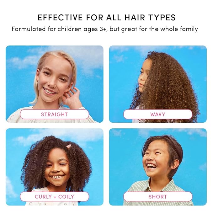 Evereden Kids Haircare Set (Refill): Hair Detangling Shampoo & Conditioner for Children Ages 3+, Plant Protein Peptides & Argan Oil, Vegan, Free from Sulfate, Paraben, Phthalate & Petrolatum