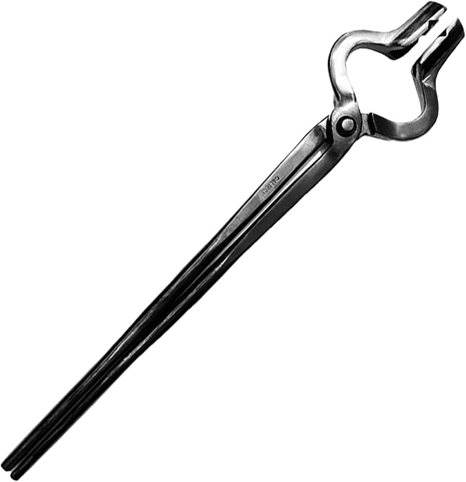 Caliburn 18.5" Heavy V-Bit Blacksmith Tongs