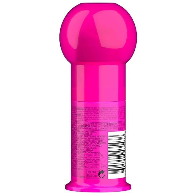 TIGI Bed Head After Party Smoothing Cream, Travel-Size 3-Pack – Ultimate Frizz Control Hair Care Products for Smooth, Shiny Hair, Summer Fruit Medley Scent, 1.69 Oz Ea