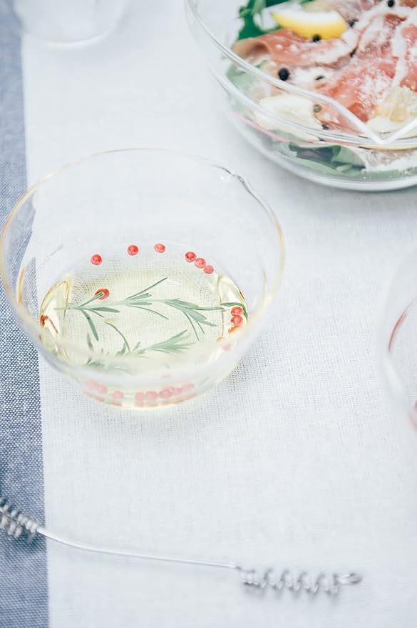HARIO KB-20-BK KB-20-BK Single Mouth Bowl, Made in Japan, Heat Resistant Glass, 6.8 fl oz (200 ml), Clear