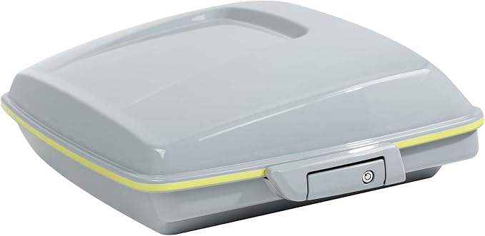 Apple Green/White Gray ABS 5.5" Razor Trunk Fit For Harley 2014-2025 Touring CVO Road King Street Glide Electra Glide Ultra Limited Pack