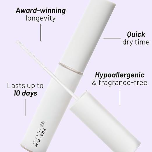 Lilac St Eternal Bond Lash Cluster Glue, Waterproof Brush Tip, Clear | Quick-Drying Lash Adhesive for Eyelash Clusters with Long-Lasting Flexible Hold, Easy Removal & Comfortable Wear