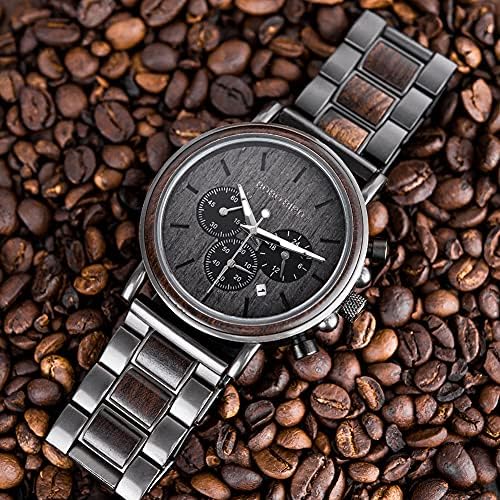 2win Engraved Wooden Watch for Boyfriend My MAN Fiancé Husband Customized Personalized Wood Watches for Men Birthday Anniversary Personalized Watch