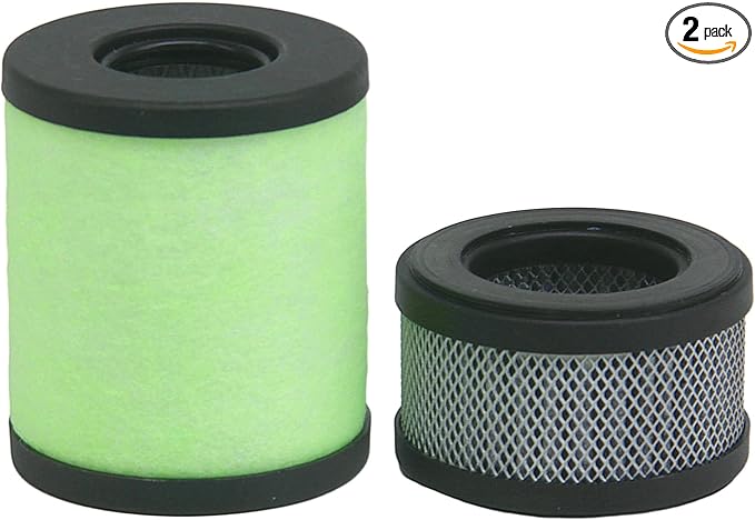 A22304199 Oil Mist Filter and A22304077 Odour Filter Kit Replaces A223-04-199 & A223-04-077 Compatible with Edwards EMF20 E2M28 E2M18 E1M18 RV12 RV5 RV3 Rotary Vane Pumps