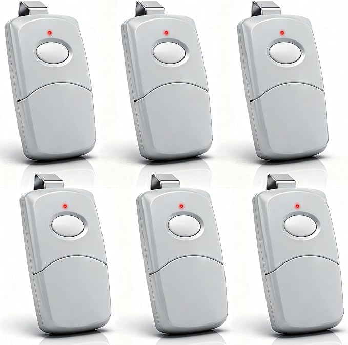 6 for 10 Dip Switch Multicode & Stanley Gate Opener Remote 300MHz & 310MHz | Compatible with 10 Digit Multicode Gate Opener,for Multi code Garage Door Opener Remote 3089 1050,Gate Remote Control Clicker
