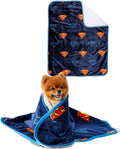 Superman DC Comics Waterproof Dog Bed Cover, Large 30x40 Pet Blanket for Furniture Bed Couch Sofa, (Officially Licensed) by Franco