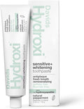 Davids Nano Hydroxyapatite Toothpaste Sensitive Whitening Peppermint 5.25oz | Fluoride Free | Remineralizing | Enamel Health | Antiplaque | SLS Free | Made in USA | Recyclable Metal Tube | EWG Verified