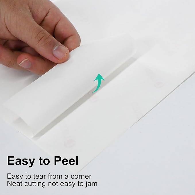 L LIKED 60 Half Sheet Shipping Labels, 2 per Sheet, 5.5 x 8.5 inchh, for Laser & Inkjet Printer - 30 Sheets