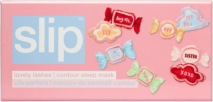 slip Besties Contour Sleep Mask | Pure Silk, 100% Mulberry Silk | Contoured Design | Soft, Gentle on Skin, Adjustable Strap for Perfect Fit | Ideal for Restful Sleep