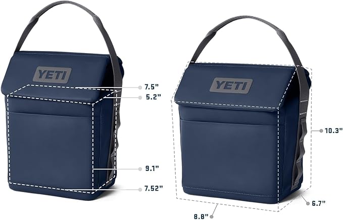 YETI Daytrip 6L Insulated Soft Cooler Lunch Bag, Pace Purple/Blue