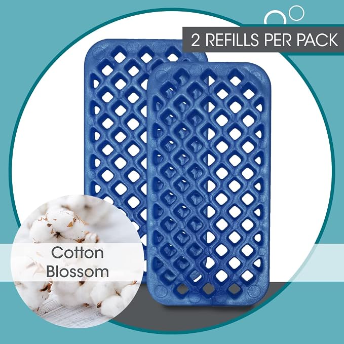 Fresh Products myfreshe Plug in Air Freshener Worry free No Heat No Glass Dry Fragrance Refills For Small Spaces Made in the USA Cotton Blossom 2 pack