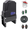 TOPENS CF800 Fast Sliding Gate Opener Chain Drive Automatic Gate Motor for Heavy Driveway Slide Gate Up to 1800 Pounds, Electric Gate Operator AC Powered with 20ft Roller Chain and Remote Control