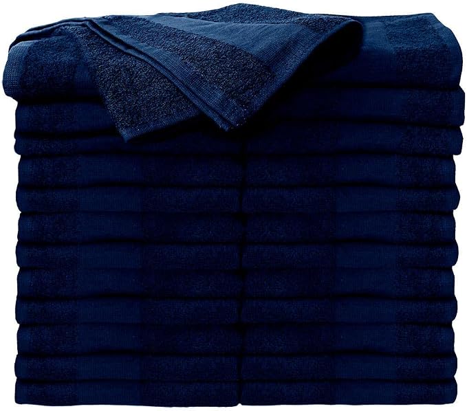 ForPro Bleach Tough Salon Towels, 16Wx27L in, 100% Cotton | for Salon, Spa & Gym Use, Hand Towels, Bleach-Safe Salon Towels, Absorbent Spa Towels, Barber Towels, Salon & Spa Essentials